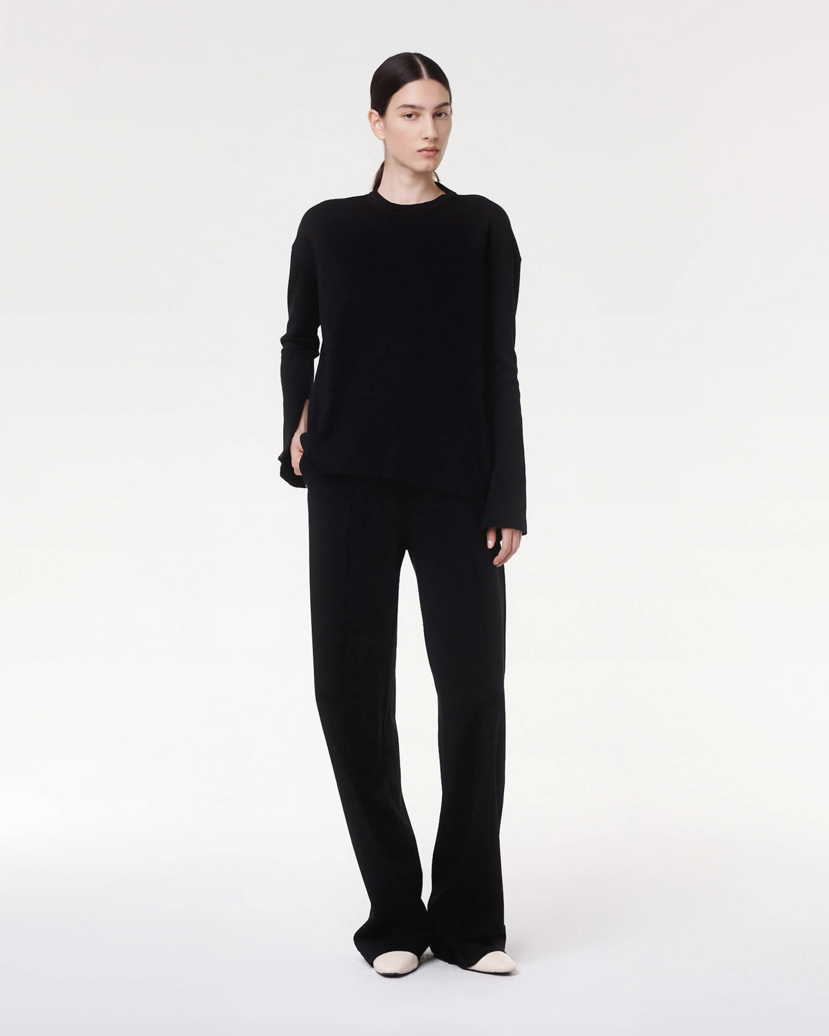 Luxe Seamed Long Sleeve