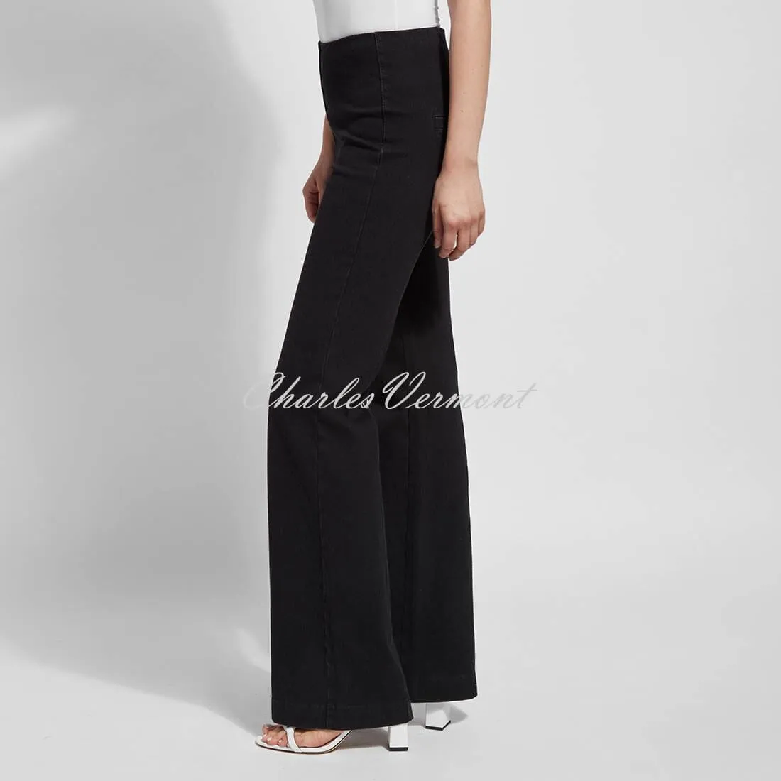 Lysse Denim Wide Leg Jean – Style 1420 (Black)