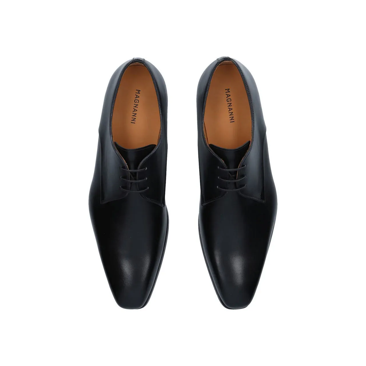 MAGNANNI Plain Derby Shoes - Black