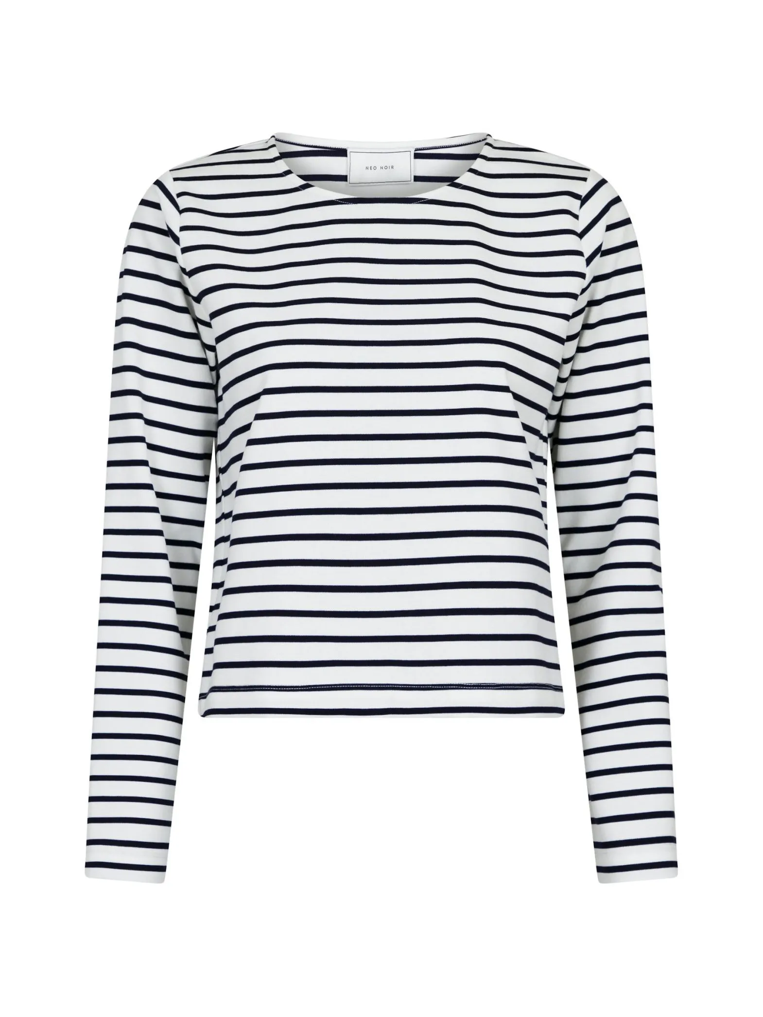 NEO NOIR TOP CLAUDIO STRIPE NAVY