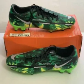 Nike phantom gt2 academy sw fg/mg soccer shoes cleats dm0722-003 green shockwave