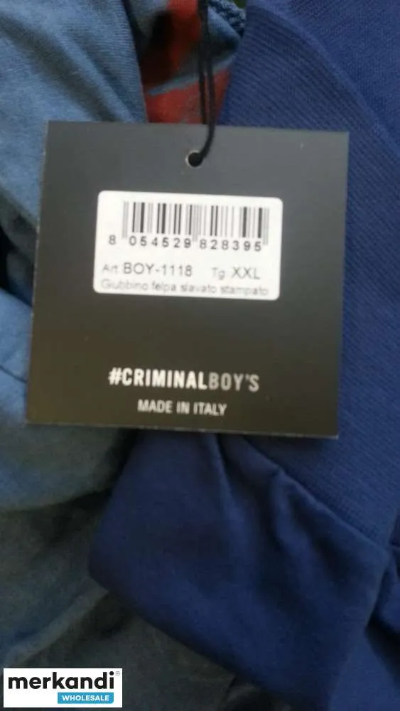 NUEVA SUDADERA DE HOMBRE MADE IN ITALY