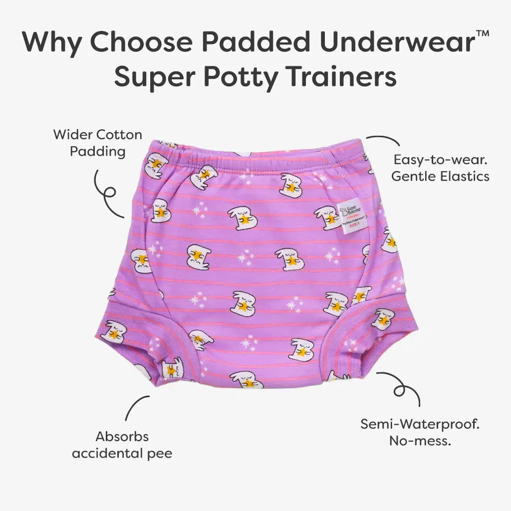 Pack of 1 Padded Underwear (Potty Training Pants) - NO Print Choice