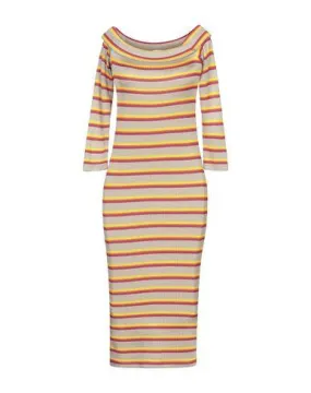 Patrizia Pepe Women Knee-length dress Sand 1 Designer