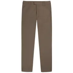 Paul Smith Cotton And Linen Blend Trousers Military Green