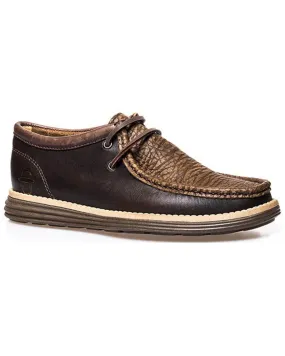 Product Name:  Stetson Men's Wyatt Oily Leather Casual Chukka Shoes - Moc Toe