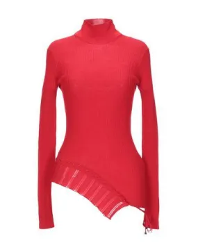 Roberto Cavalli Women Turtleneck Red 6 UK