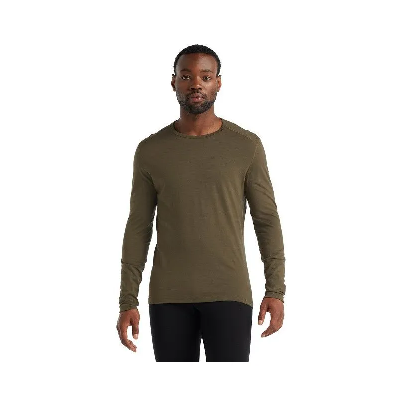 Ropa interior masculina Icebreaker Merino 200 Oasis LS Crewe (Loden)