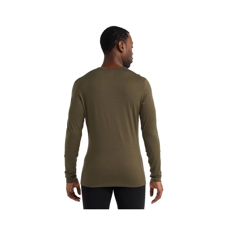 Ropa interior masculina Icebreaker Merino 200 Oasis LS Crewe (Loden)