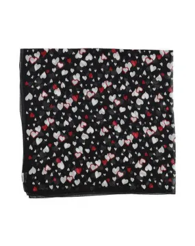 Saint Laurent Women Square scarf Black -- --