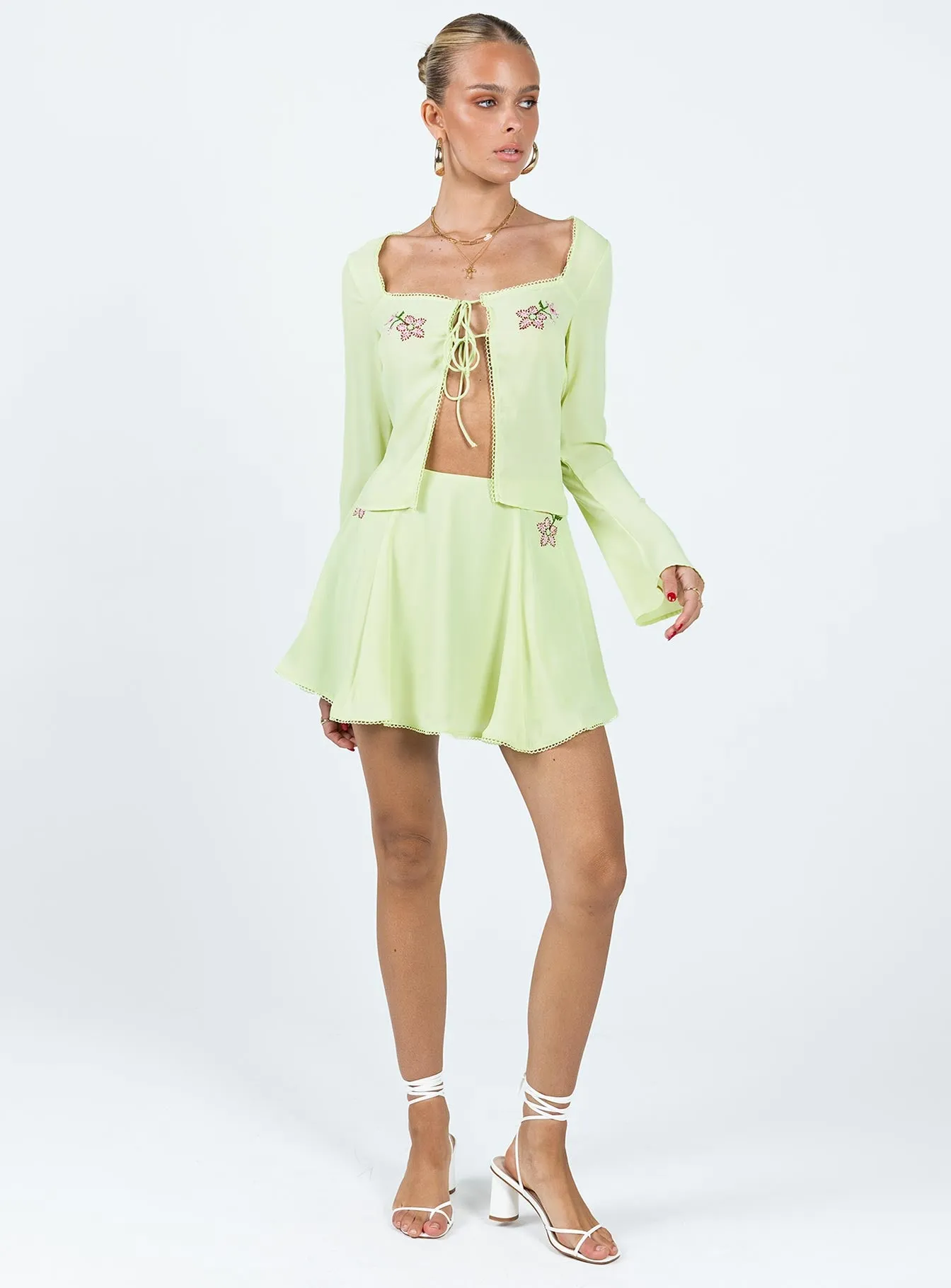 Saleya Long Sleeve Top Green