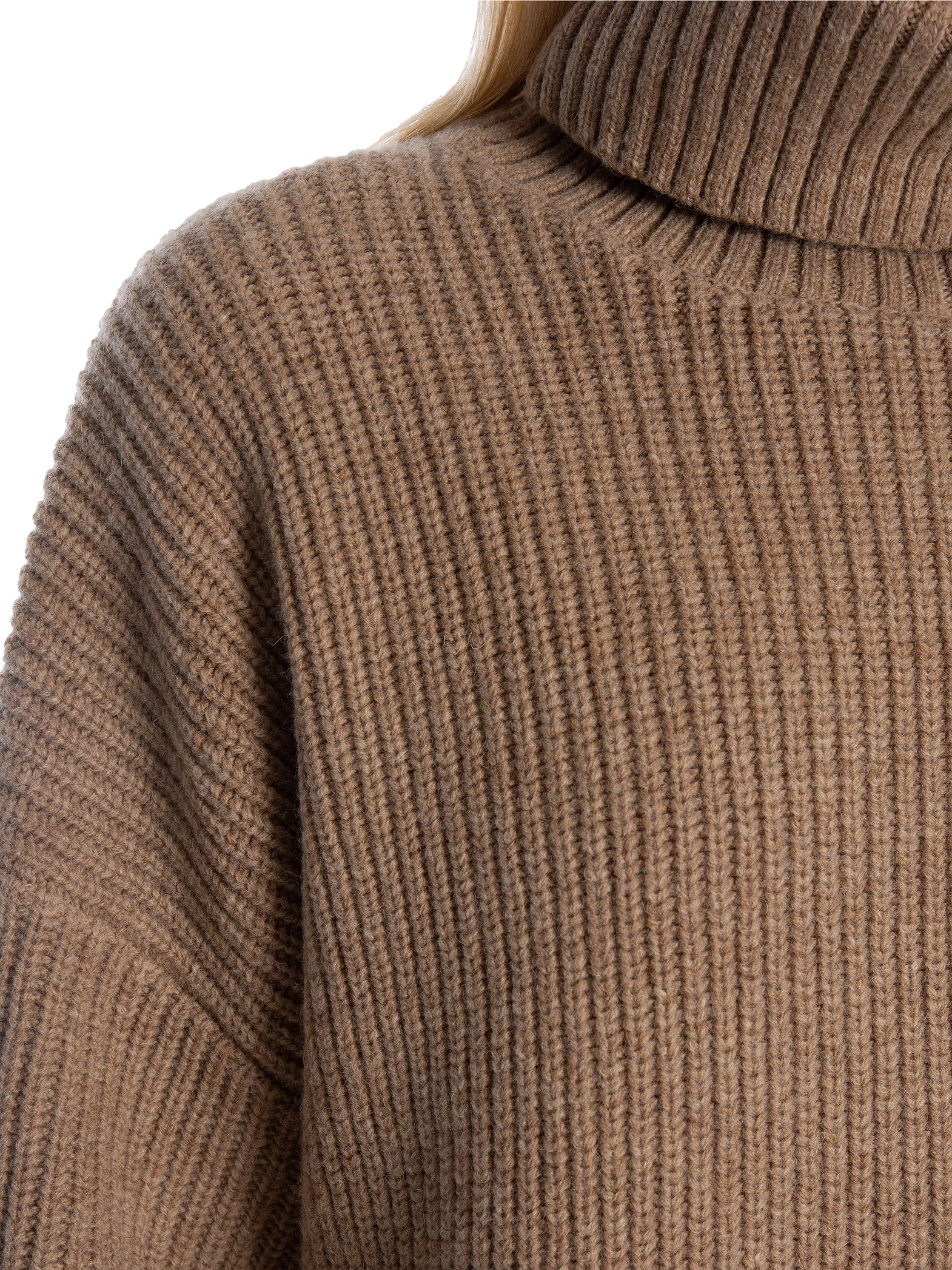 SELECTED FEMME SWEATER MARY LS LONG KNIT ROLL NECK