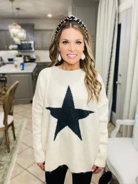 SHININH STAR SWEATER