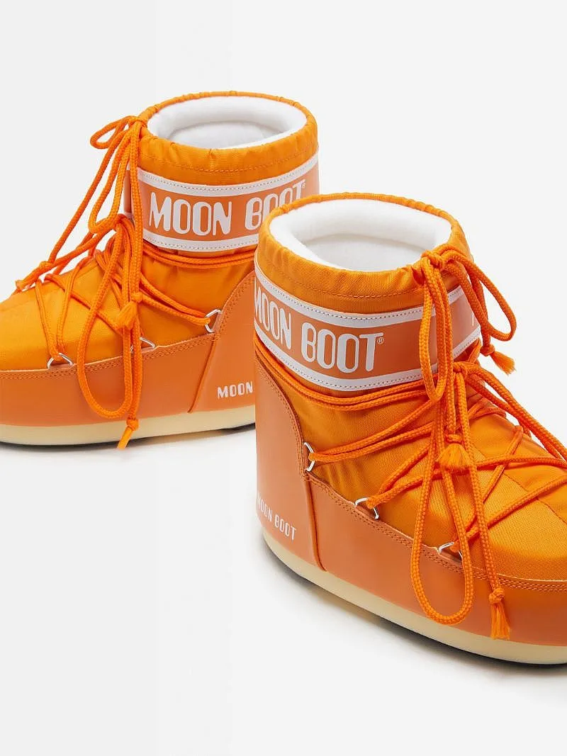 shoes Tecnica Moon Boot Icon Low Nylon - Sunny Orange - women´s