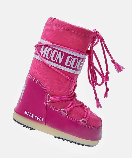 shoes Tecnica Moon Boot Icon Nylon - Bougainvillea - girl´s