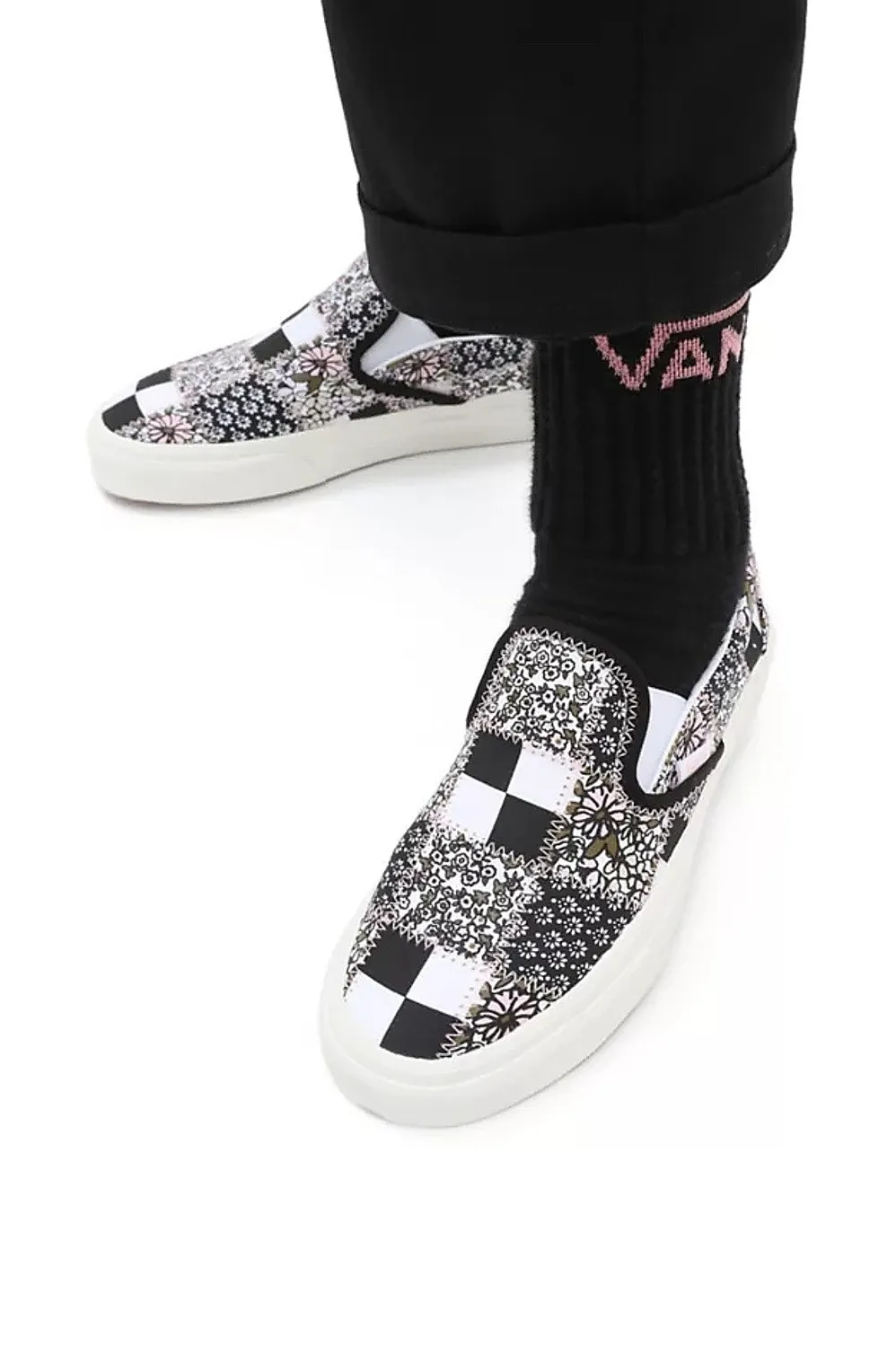 shoes Vans Classic Slip-On - Patchwork Floral/Marshmallow