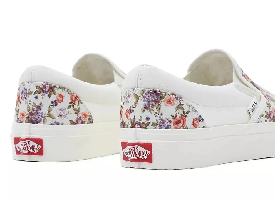 shoes Vans Classic Slip-On - Vintage Floral Marshmallow - women´s