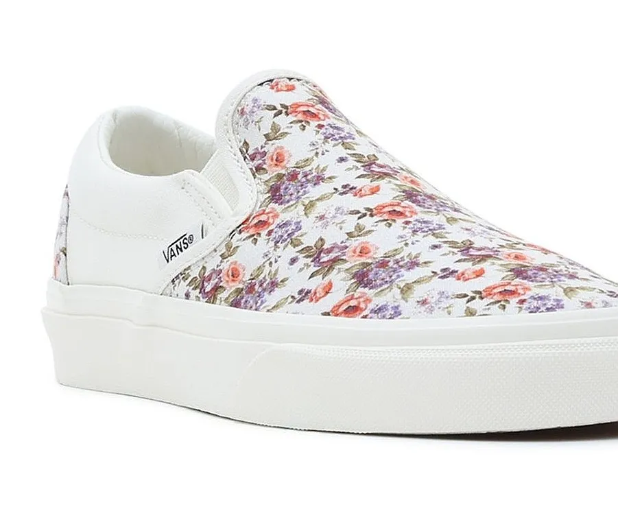 shoes Vans Classic Slip-On - Vintage Floral Marshmallow - women´s