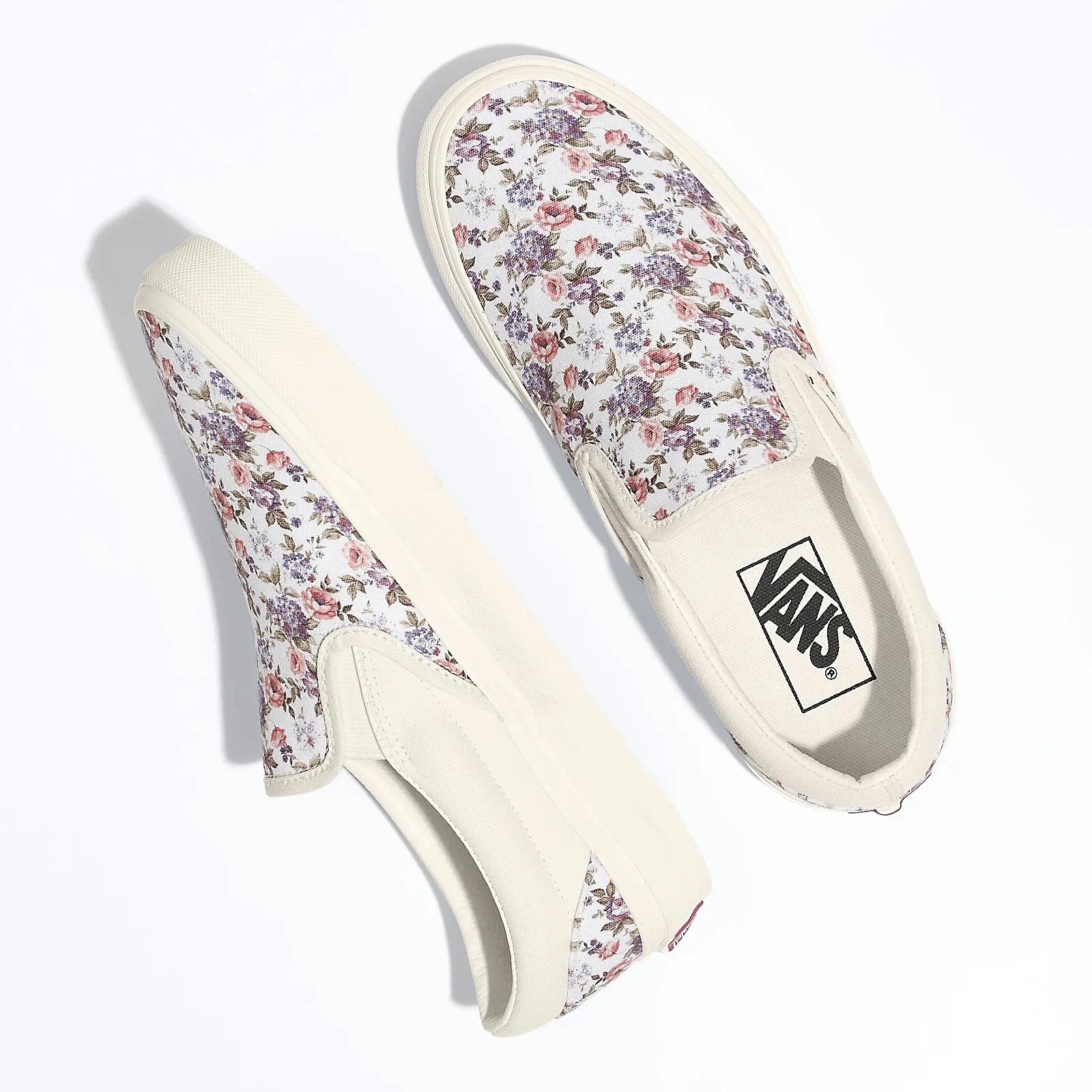 shoes Vans Classic Slip-On - Vintage Floral Marshmallow - women´s