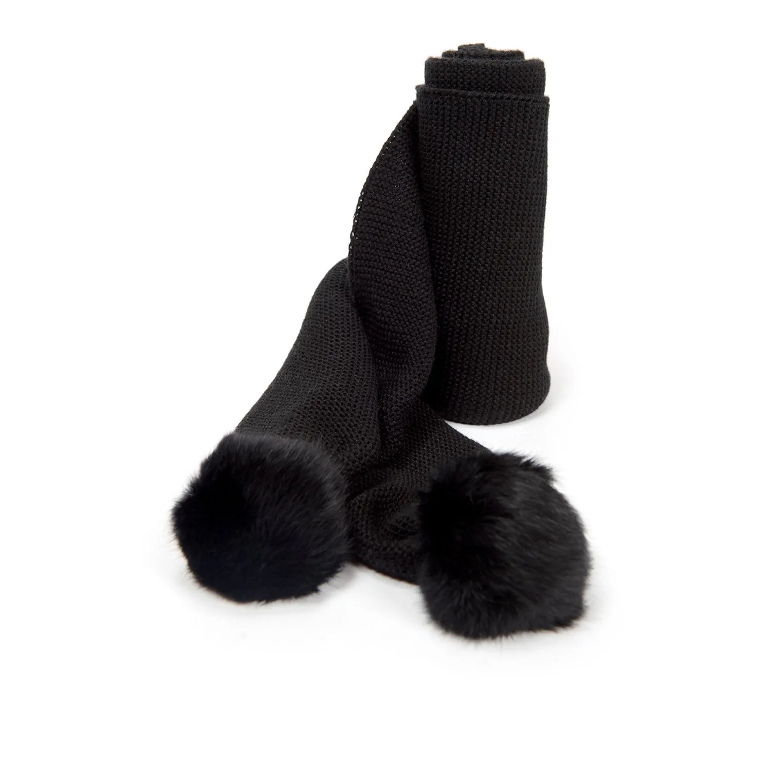 Sofia Scarf (Black/Black)