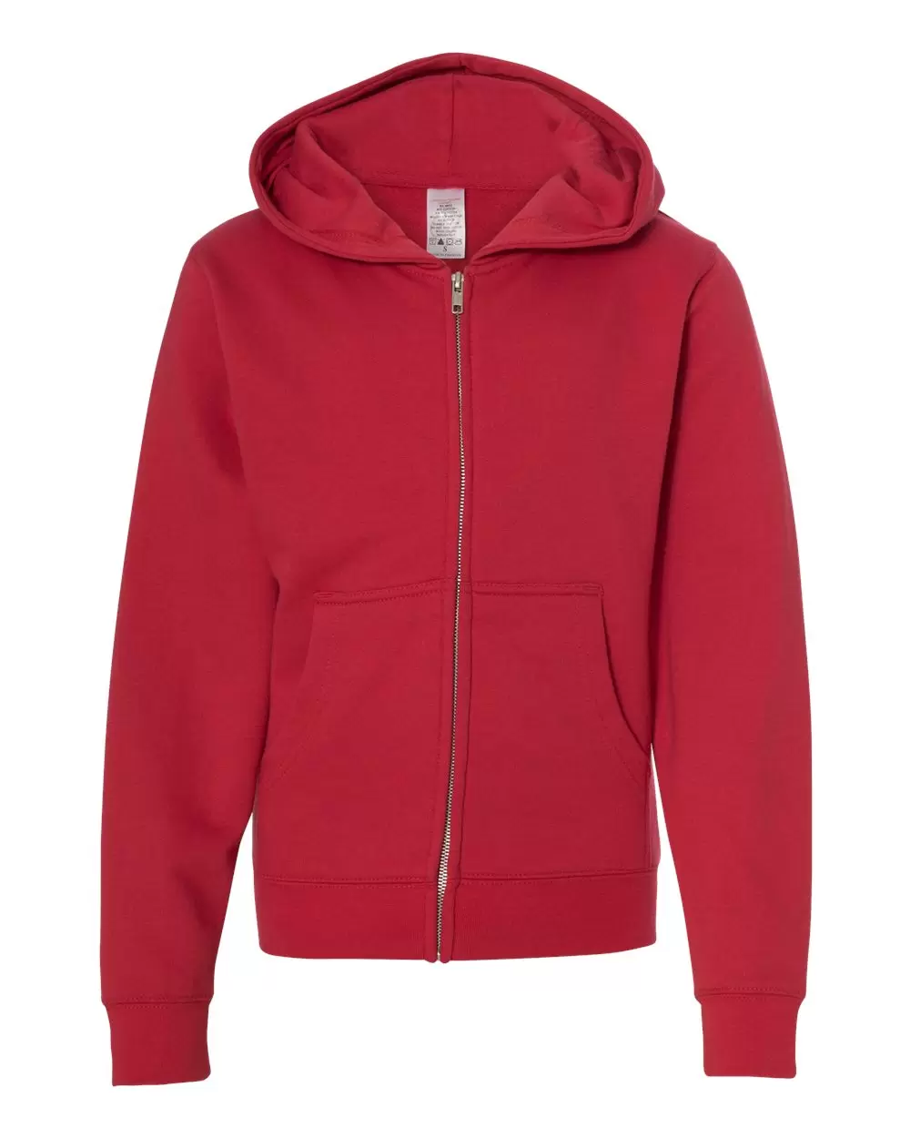 SS4001YZ Independent Trading Co. Youth Midweight Full-Zip Hooded Sweatshirt SKU: SS4001YZ