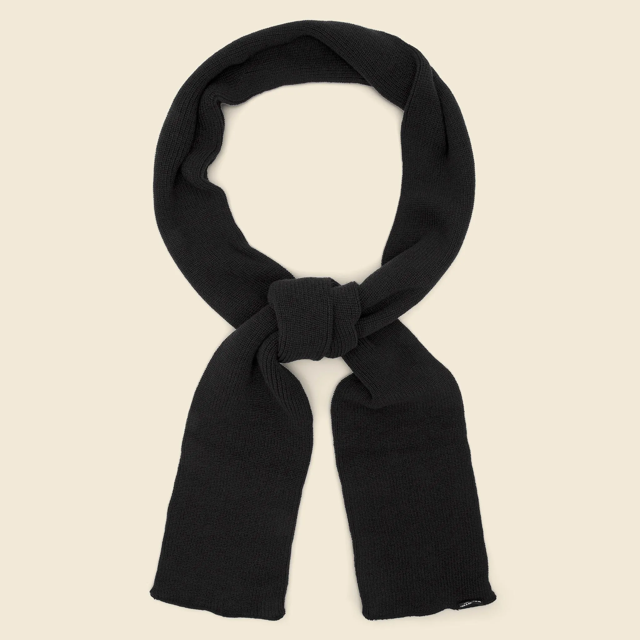 Stole Sock Scarf - Black