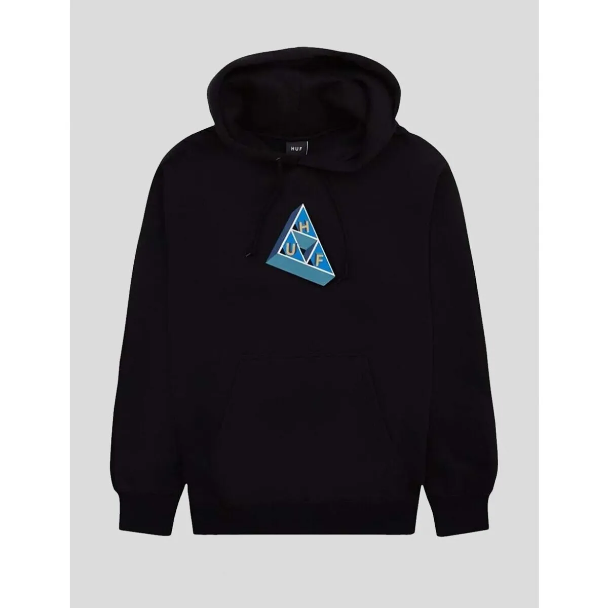 SUDADERA  BASED TRIPLE TRIANGLE HOODIE BLACK