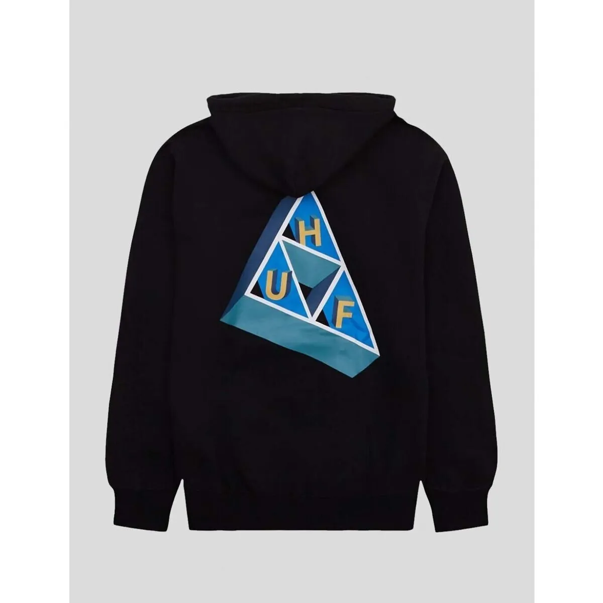 SUDADERA  BASED TRIPLE TRIANGLE HOODIE BLACK