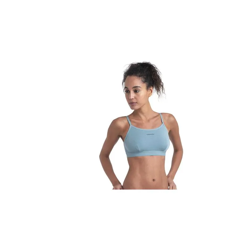 Sujetador para mujer Icebreaker Merino Core Bra (CLOUD RAY)