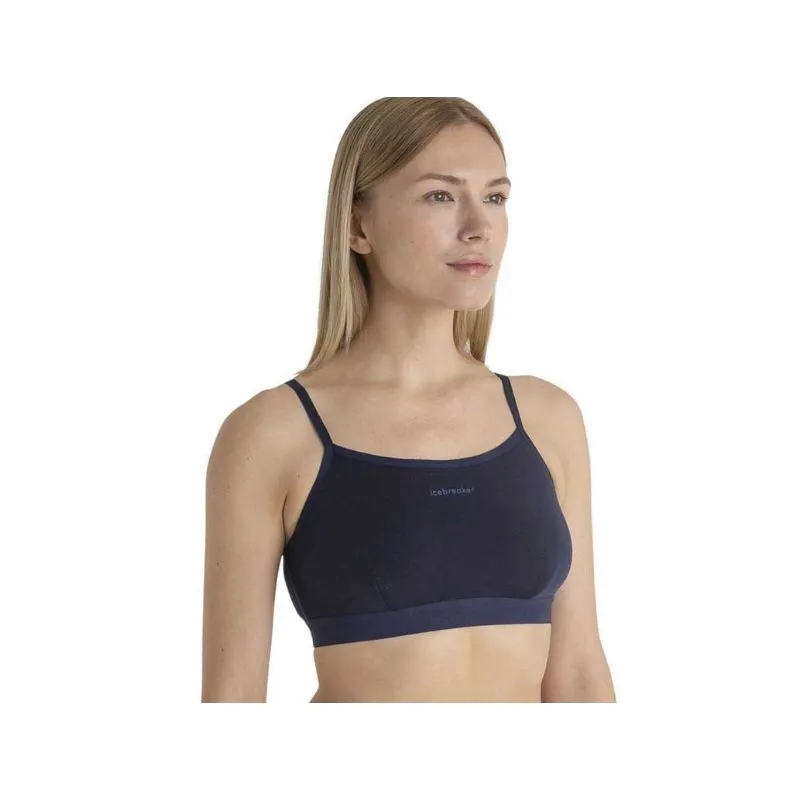 Sujetador para mujer Icebreaker Merino Core Bra MIDNIGHT NAVY (MIDNIGHT NAVY)