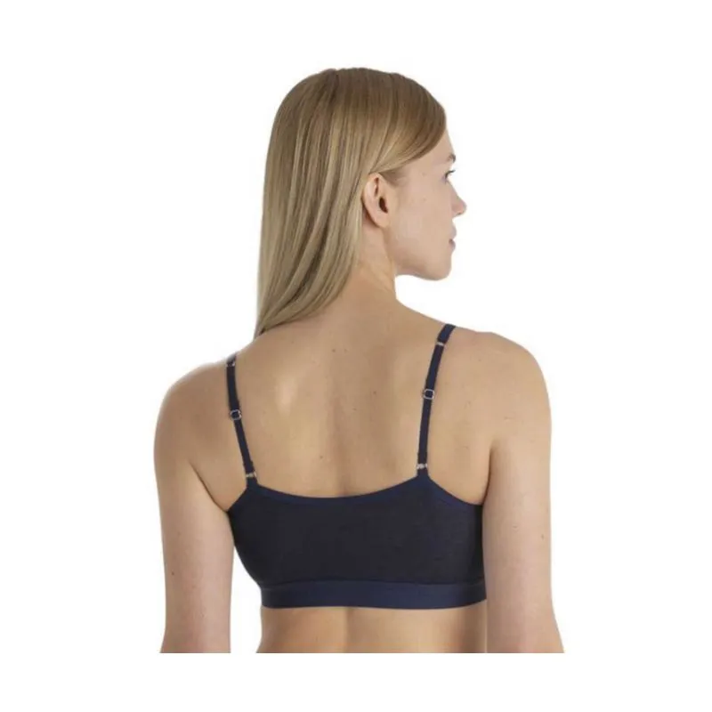 Sujetador para mujer Icebreaker Merino Core Bra MIDNIGHT NAVY (MIDNIGHT NAVY)