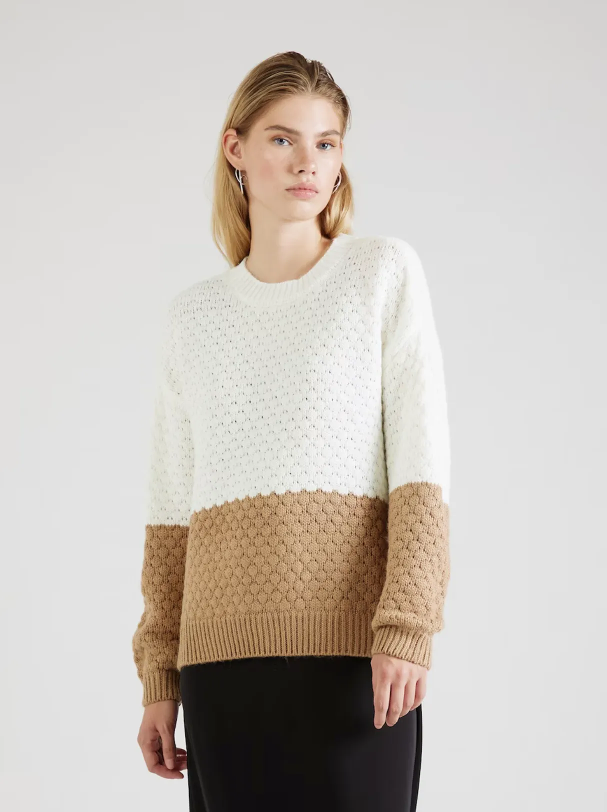 The Lindsy Two-Tone Pullover