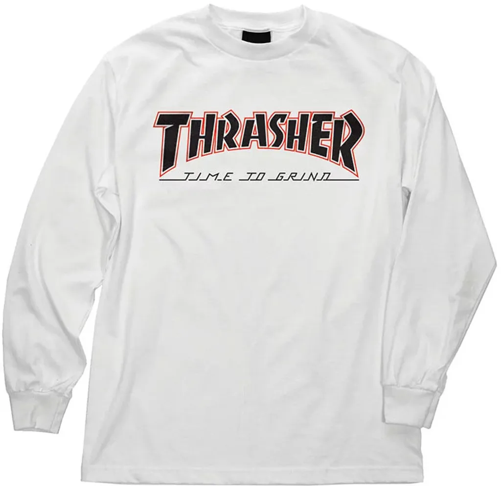 Thrasher x Independent Time to Grind Long Sleeve Shirt (ONLY SMALL SIZE LEFT)