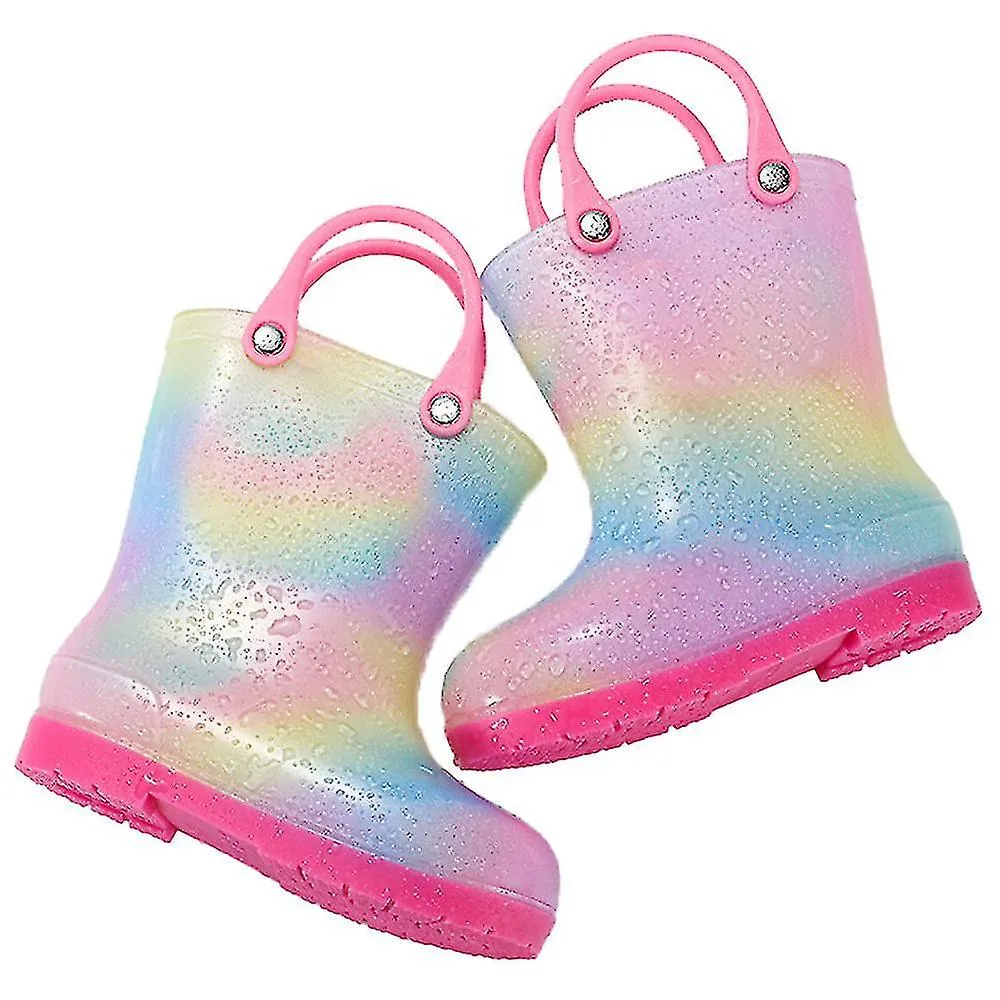 Toddler Rain Boots For Kids,unisex Kids Rain Boots For Girls And Boys