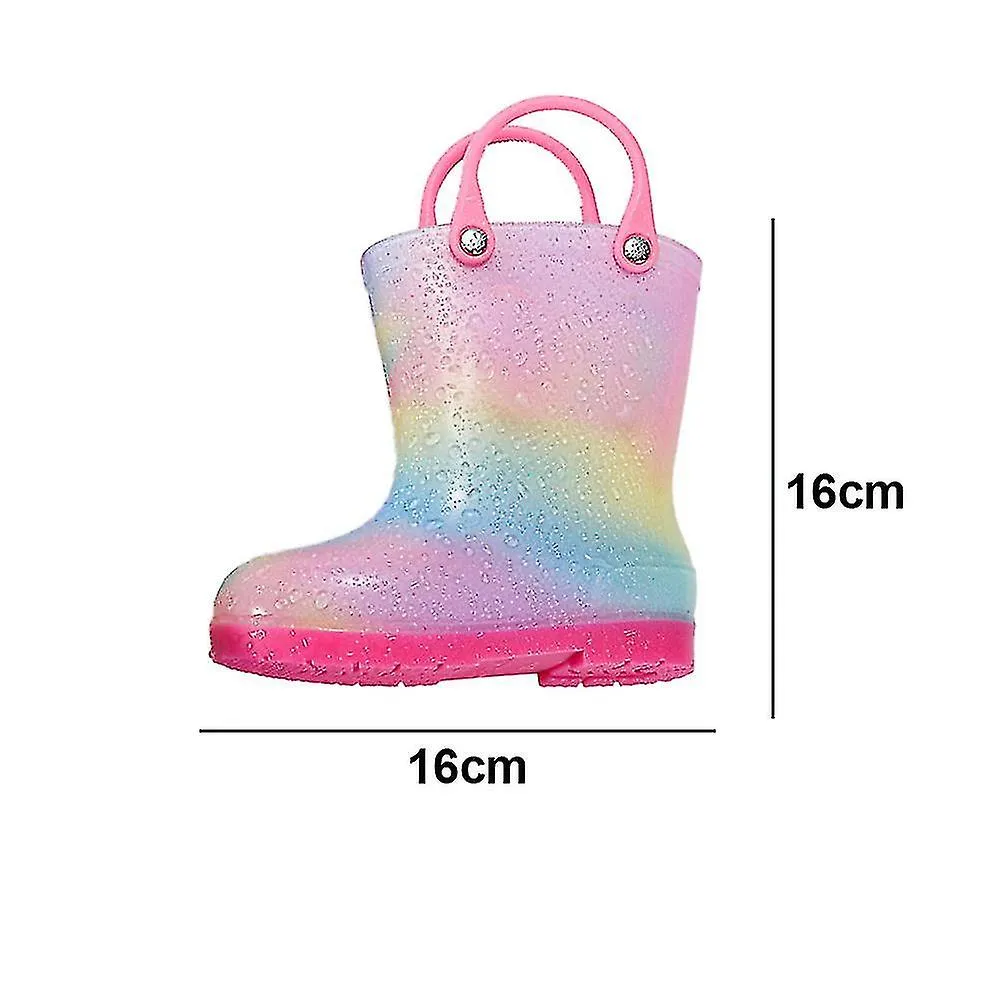 Toddler Rain Boots For Kids,unisex Kids Rain Boots For Girls And Boys