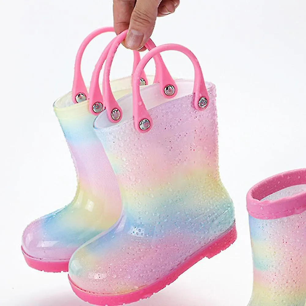 Toddler Rain Boots For Kids,unisex Kids Rain Boots For Girls And Boys